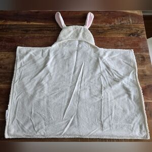 Pottery Barn Kids Cream Hooded Towel